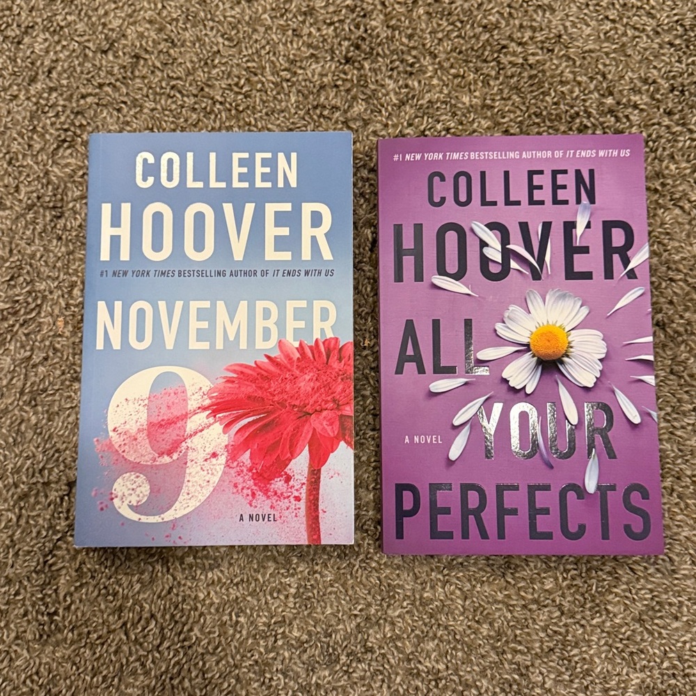 Colleen Hoover Book Set - November 9 & All Your Perfects